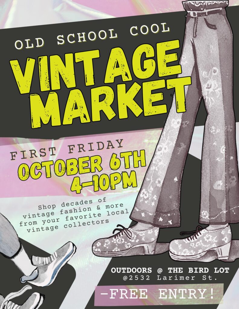 Old School Cool Vintage Market Denver Colorado October 6th 2023