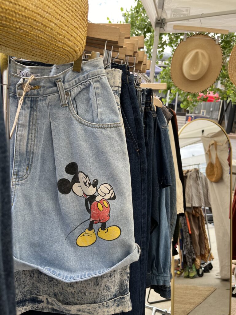 Mickey Mouse denim from FOUND