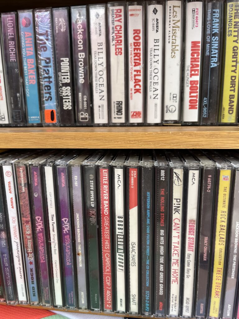 CDS, Vinyl, cassettes and more