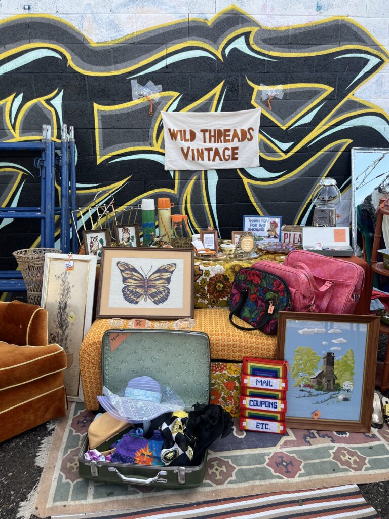 Wild Threads Vintage joins us for First Friday at the Bird Lot in RINO