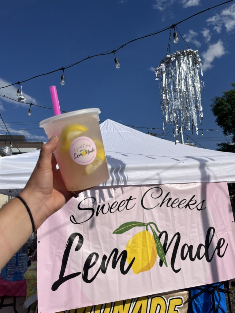 Sweet Cheeks Lemonade is known for their large and delicious lemonades!