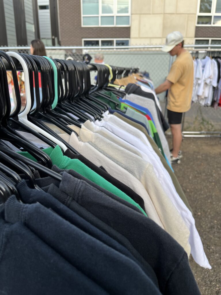 Tshirts are a staple find at Old School Cool Vintage Market