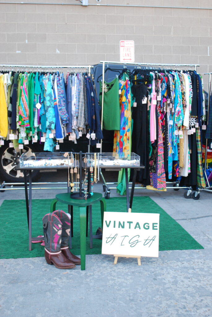 Vintage High's colorful and eclectic selection