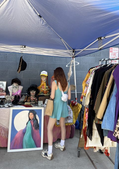 Supporting small business at Old School Cool Vintage Market